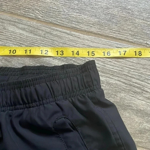 Speedo Men’s black practice joggers Mesh lining Toggle cinch ankle Size M - Picture 7 of 14